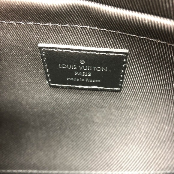 Louis Vuitton Monogram Eclipse City Keepall Shoulder Bag Black - Picture 6 of 8